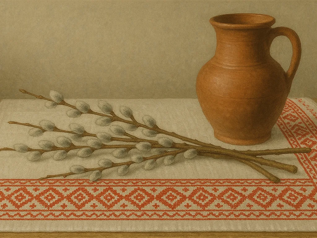 Вярба — важнае дрэва для беларусаў. У ёй жывуць нячысцікі, яна з’явілася пасля ўцёкаў ад шлюба