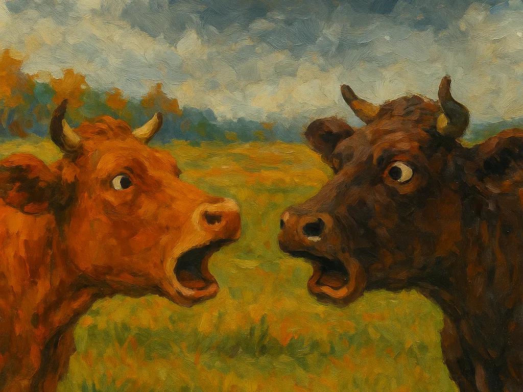 Авечка, жаба, карова, конь, кот. Што гавораць беларускія жывёлы?
