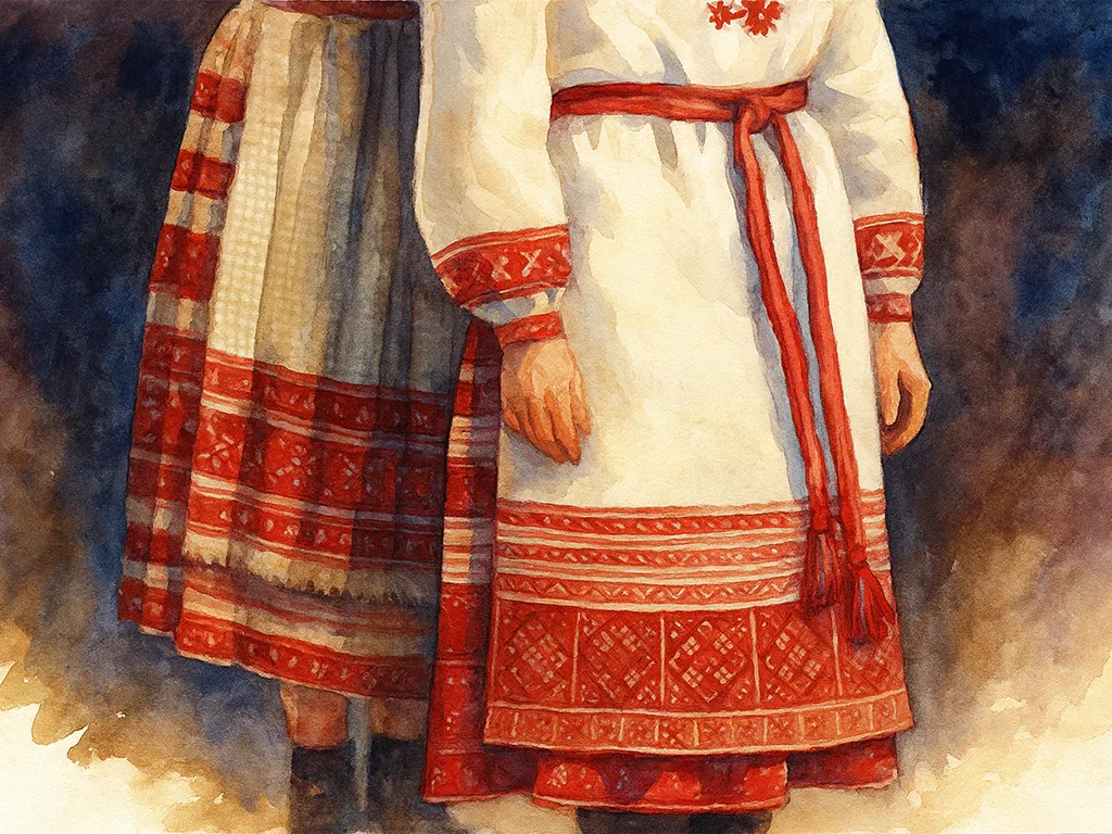 Юбка, саян, андарак. Як па-рознаму называлі спадніцу беларусы