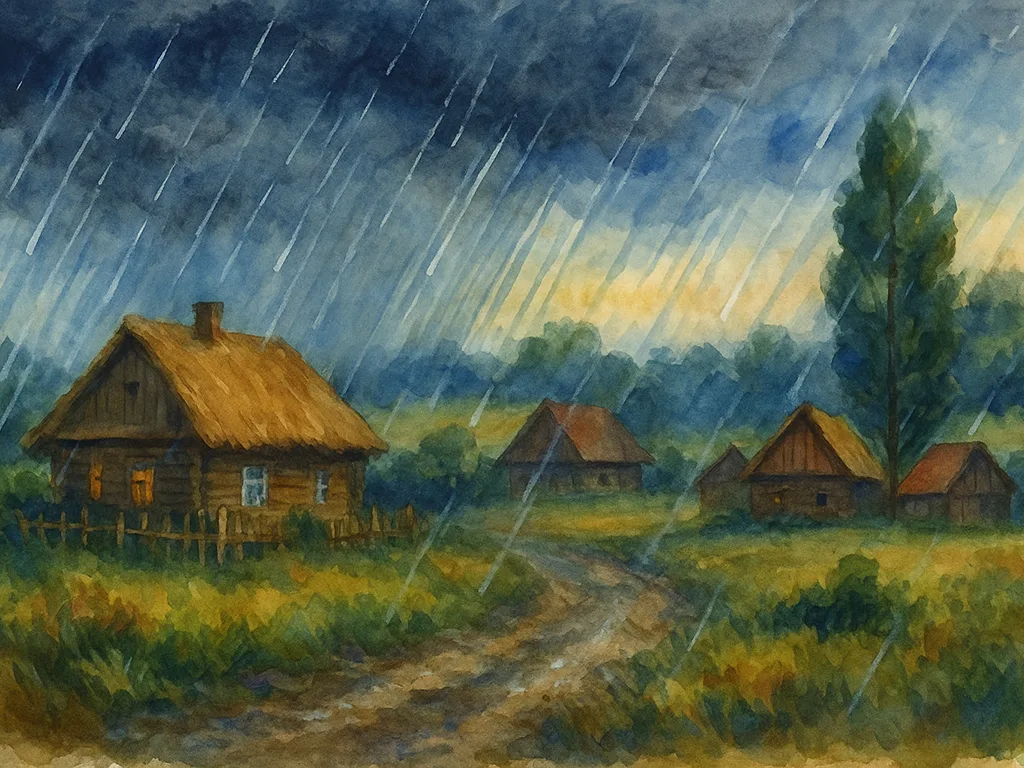 Плачуць багі і ведзьмы. Як продкі беларусаў уяўлялі дождж?