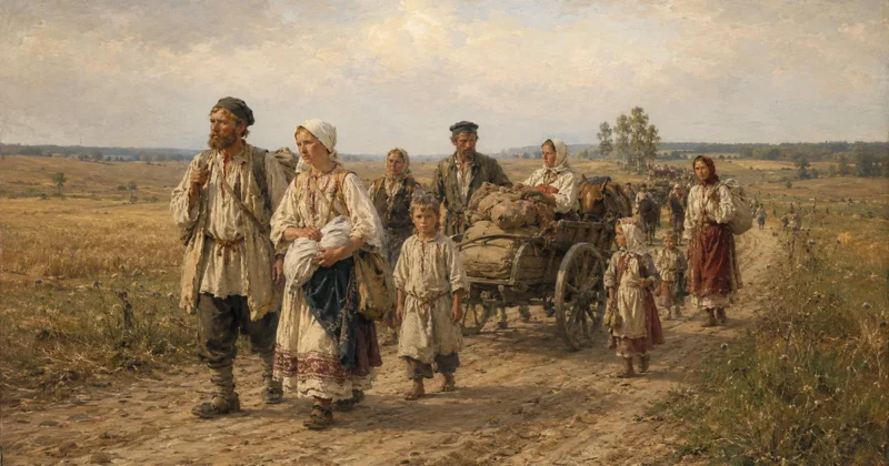 Фальшывыя пашпарты і ўцёкі ва Украіну. Як сотні беларускіх сялян паверылі ў чуткі і захацелі свабоды